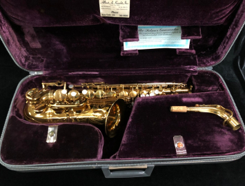 Vintage Original Lacquer Selmer Paris Mark VI Alto Saxophone, Serial #168384